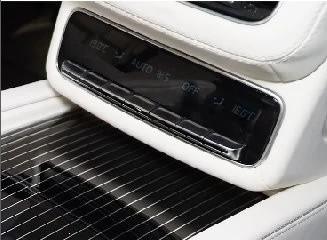 Rear air conditioner panel mounting bracket