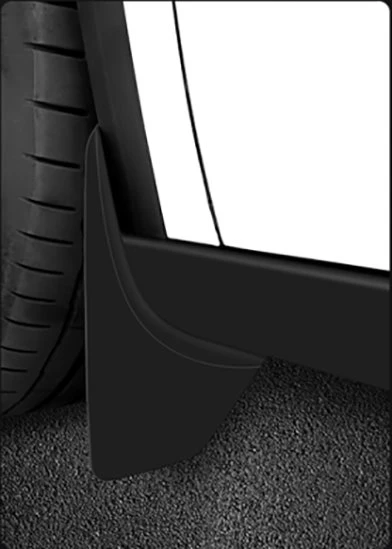 car with fenders installed