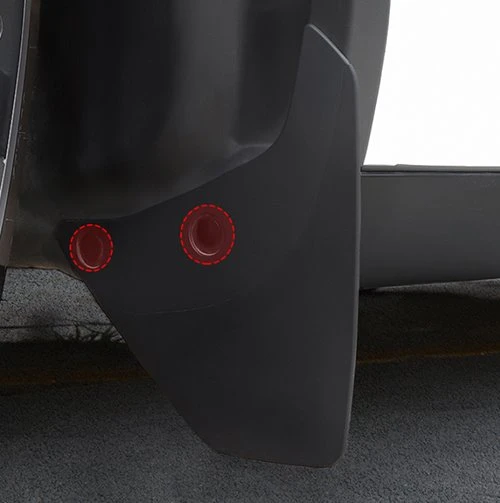 Tesla fender original car installation hole buckle fixed