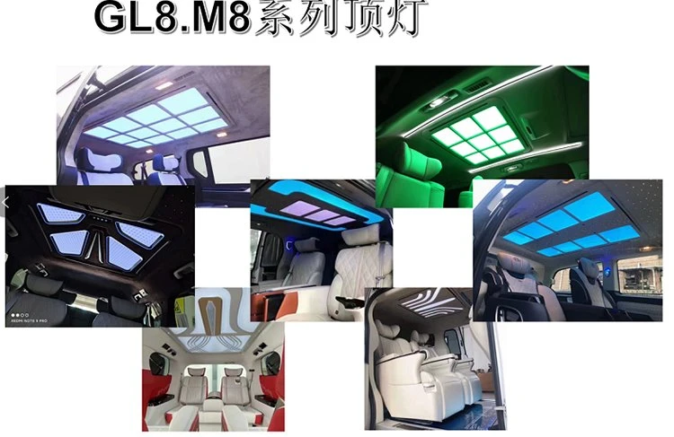 GL8, M8 series luxury van interior dome light conversion