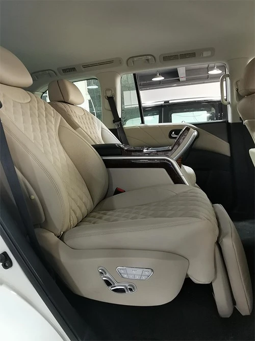 Two-seater for upgrading the rear row of Nissan Patrol Two-seater for upgrading the rear row of Nissan Patrol