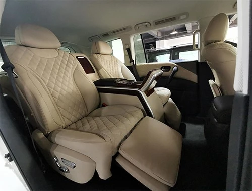 Nissan Patrol Rear Luxury VIP Seat Upgrade Nissan Patrol Rear Luxury VIP Seat Upgrade