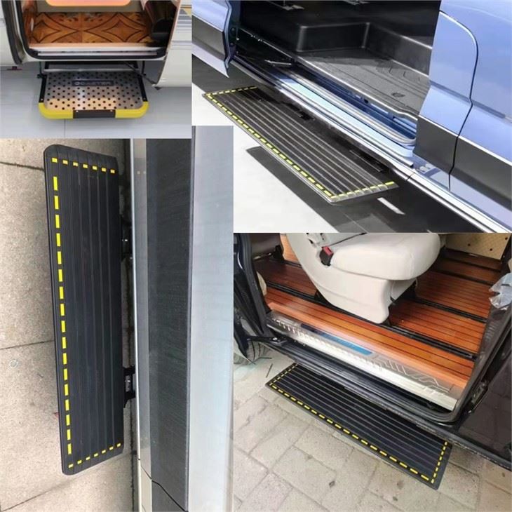 automatic retractable side pedal