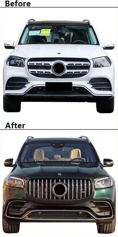Comparison after installing body kit