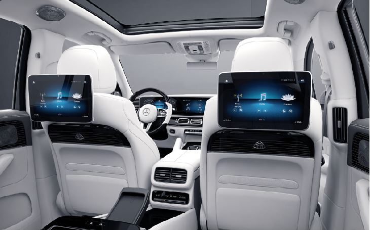MBUX rear seat entertainment system