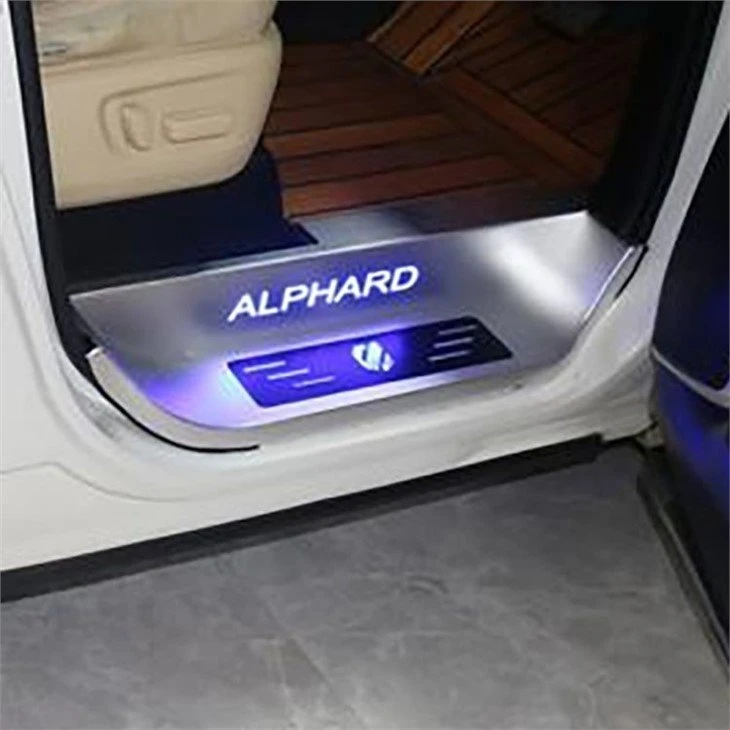 Welcome pedal for luxury vans