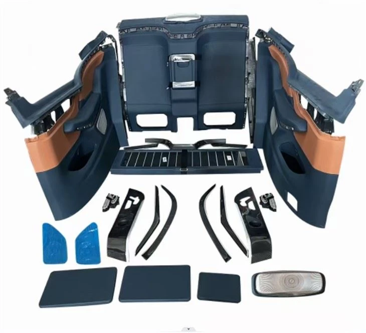 Wrap around car interior trim kit