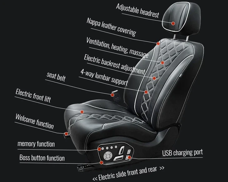 modified car seat modified car seat