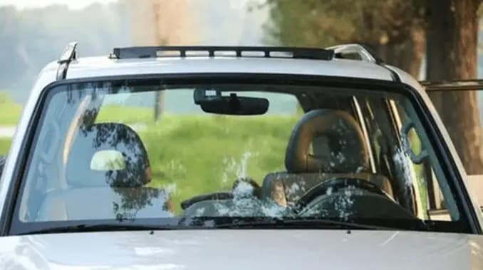 Automobile glass
